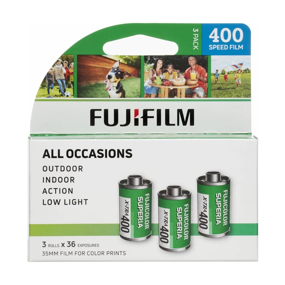 Fujifilm 400 35mm 36 Exposure — 3-Pack