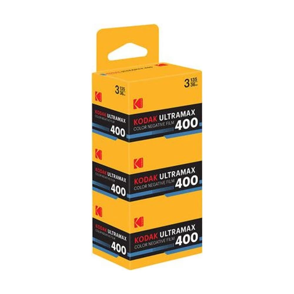 Kodak UltraMax 400 35mm 36 Exposure — 3-Pack